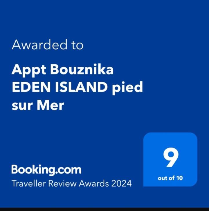 Appt Bouznika EDEN ISLAND pied sur Mer Exterior foto